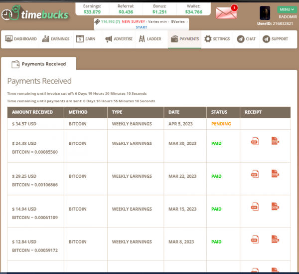 timebucks best weekly payment 34.5.PNG